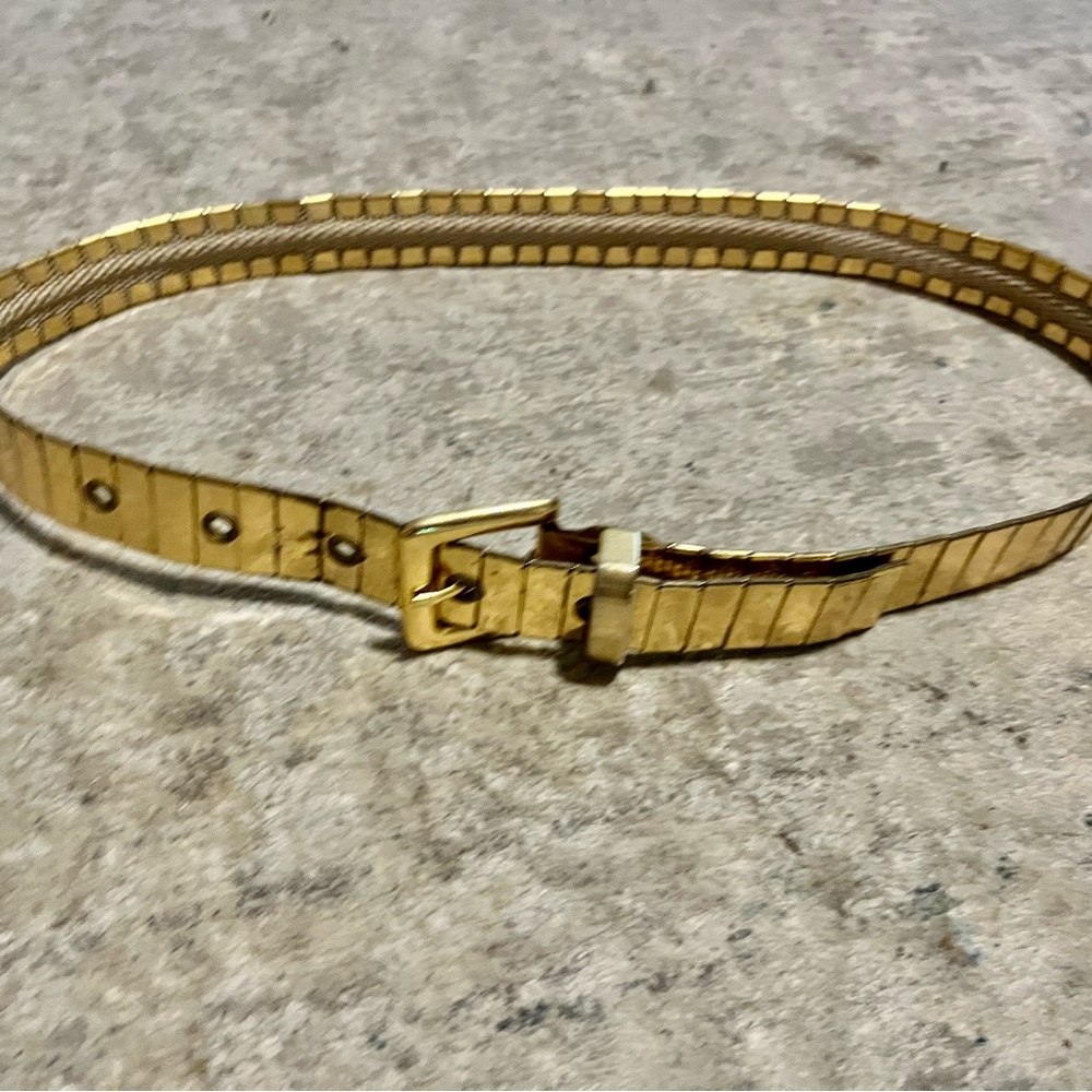 Gold Vintage metal belt